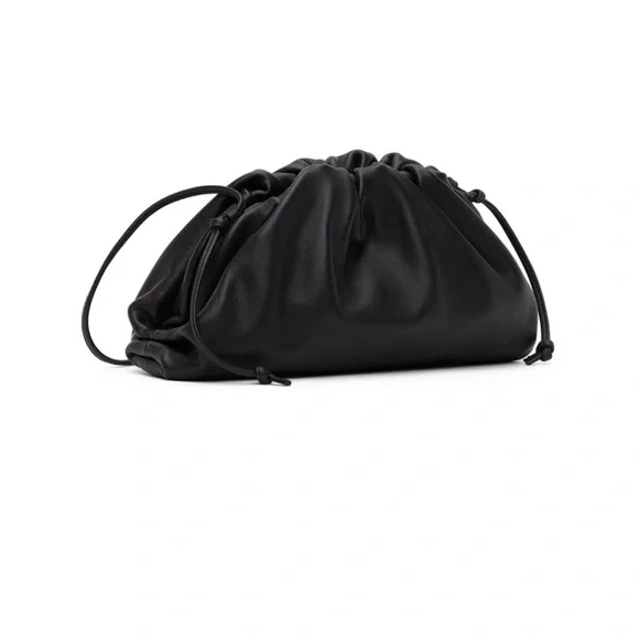 BOTTEGA VENETA Black Mini Clutch Pouch - Picture 3 of 15